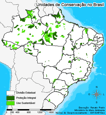 Unidades no Brasil
